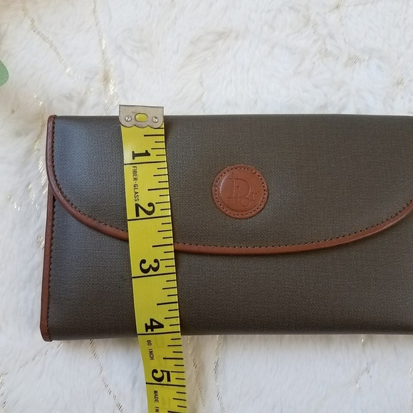 DIOR Vintage Checkbook Wallet - Picture 4 of 12